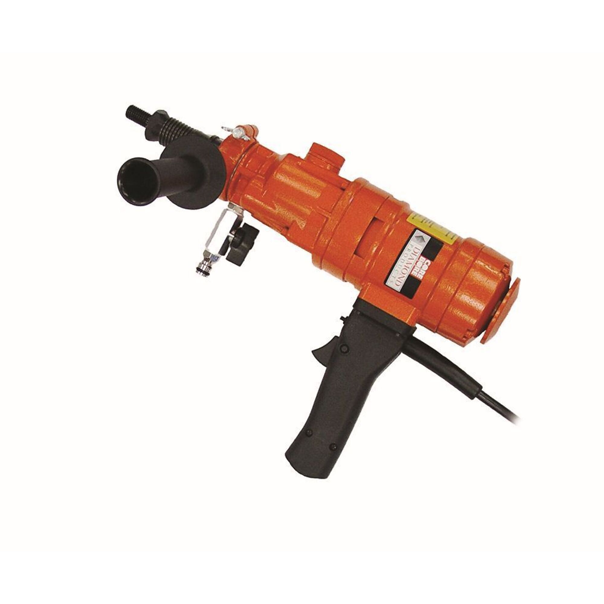 Diamond Weka DK12 Hand Held Drill Motor - 14 Amp (110V) 580/1400/2900 RPM 3-Speed (Slip Clutch) W/Thermal Protective Switch